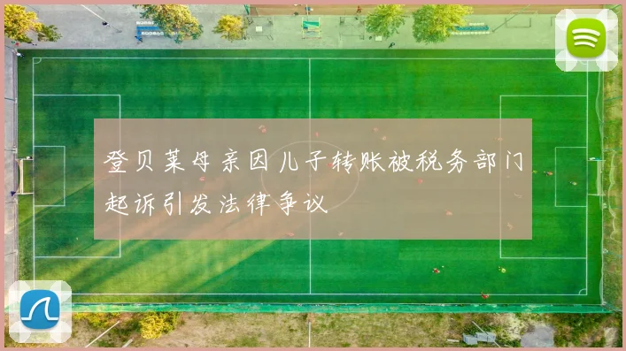 登贝莱母亲因儿子转账被税务部门起诉引发法律争议